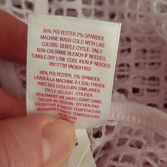 NWT !🔥 Beach cover-up Mermaid top Sz L - Picture 6 of 6